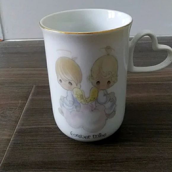 Precious Moments Forever Mine Ceramic Cup - Picture 1 of 3